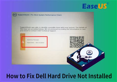 hard drive test failed disk not installed|dell hard drive not installed.